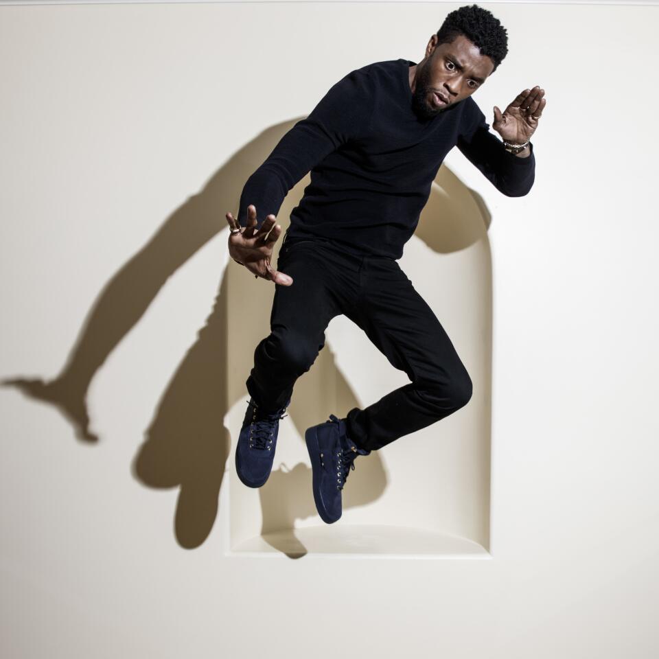 Celebrity portraits by The Times | Chadwick Boseman