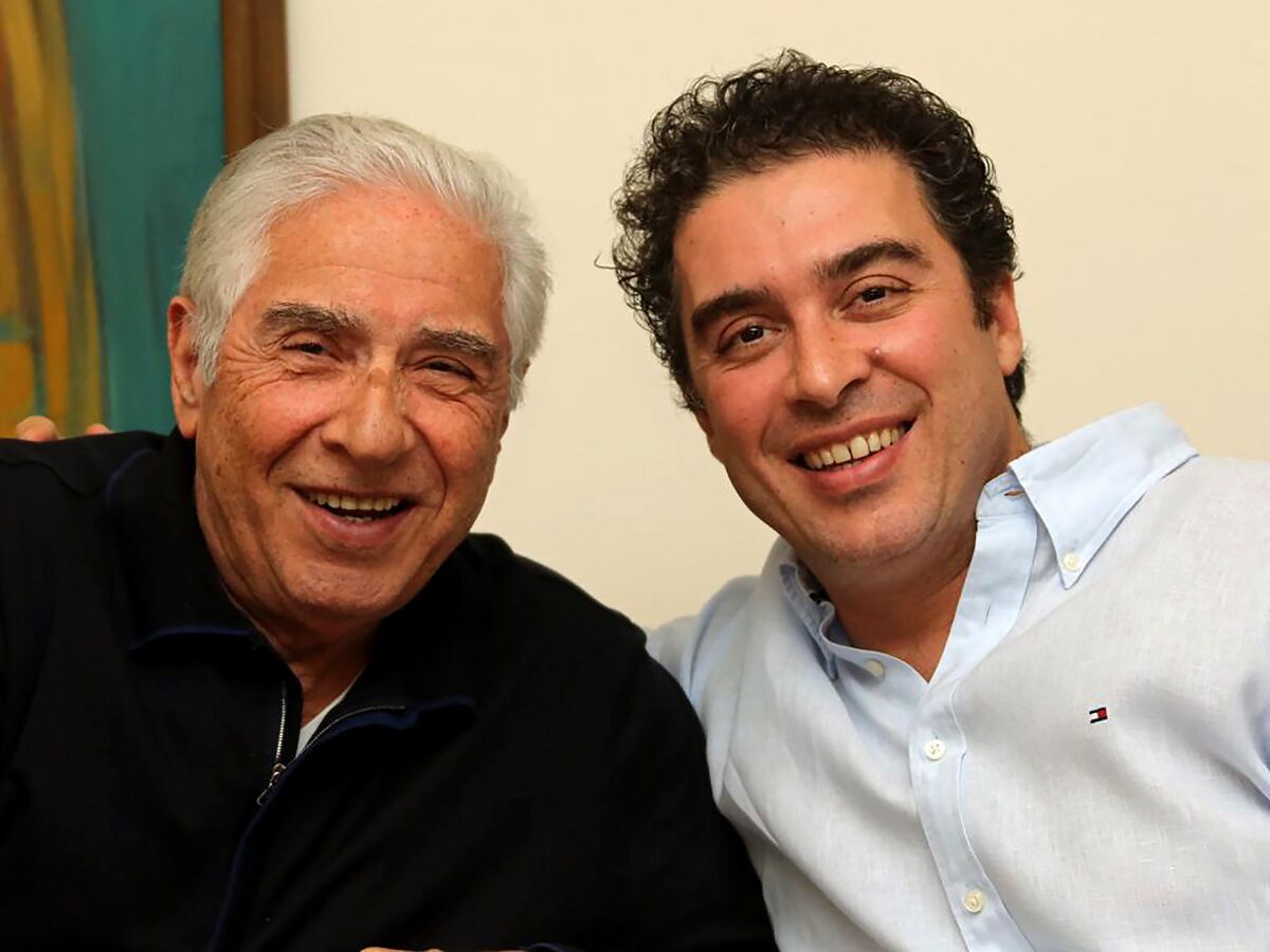 Babak Namazi and his father, Baquer Namazi, who has been detained in Iran nearly four years.