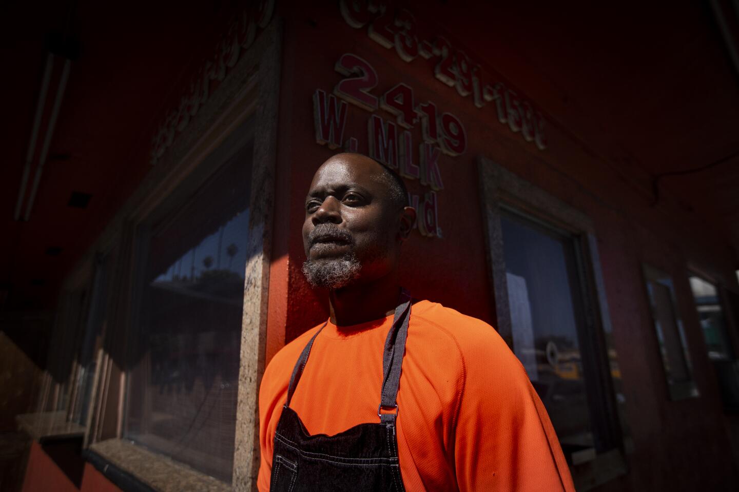 Fredrick Sennie, owner of Worldwide Tacos in Leimert Park