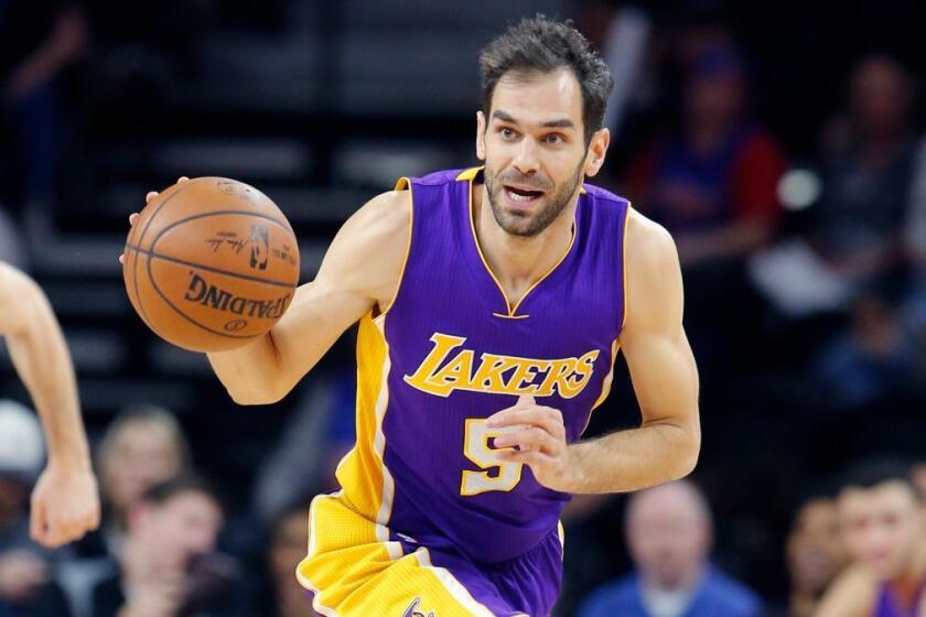 The Golden State Warriors reportedly are interested in signing Lakers guard Jose Calderon.