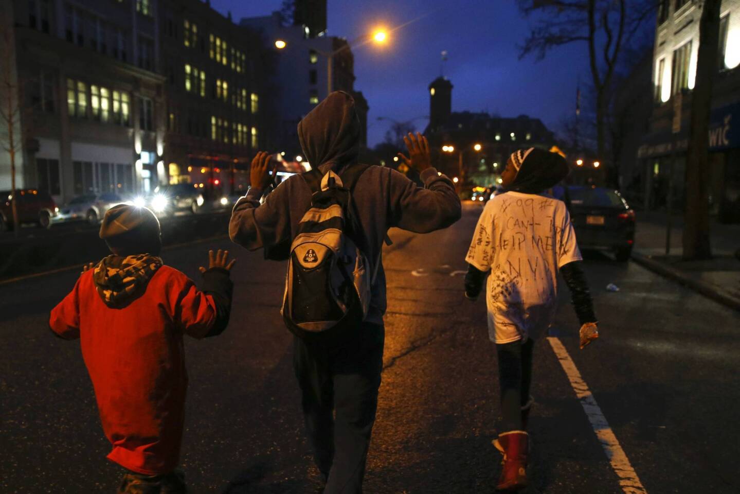 Eric Garner protests in New York City