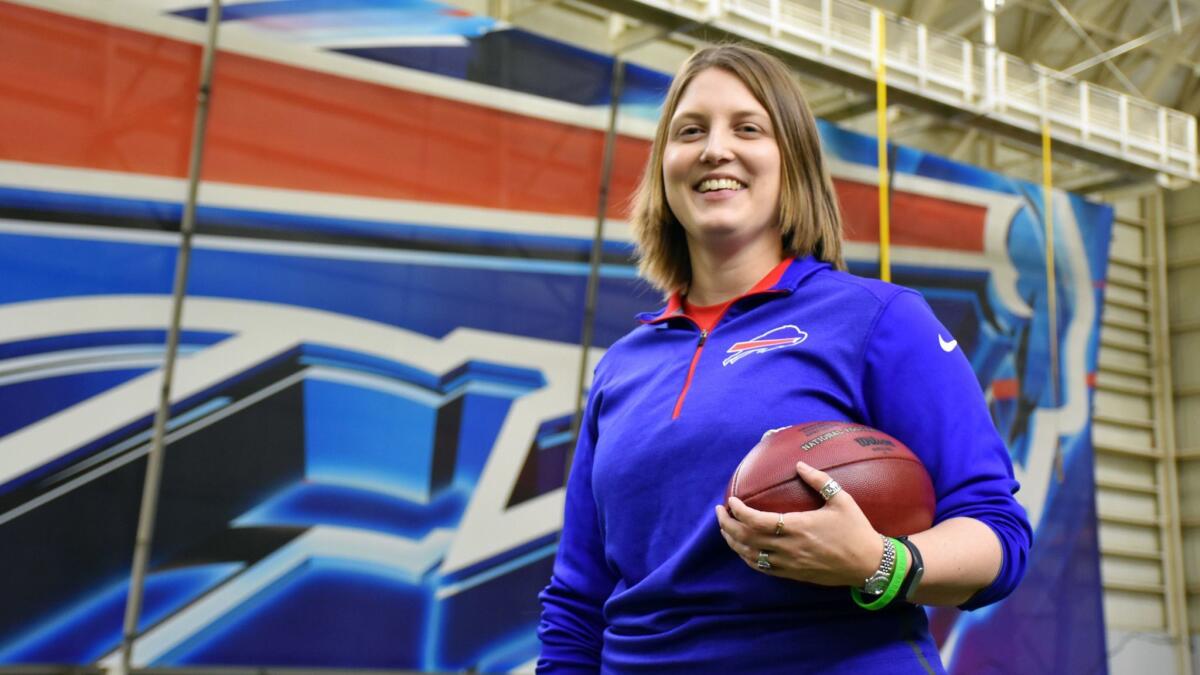 Buffalo Bills assistant coach Kathryn Smith.
