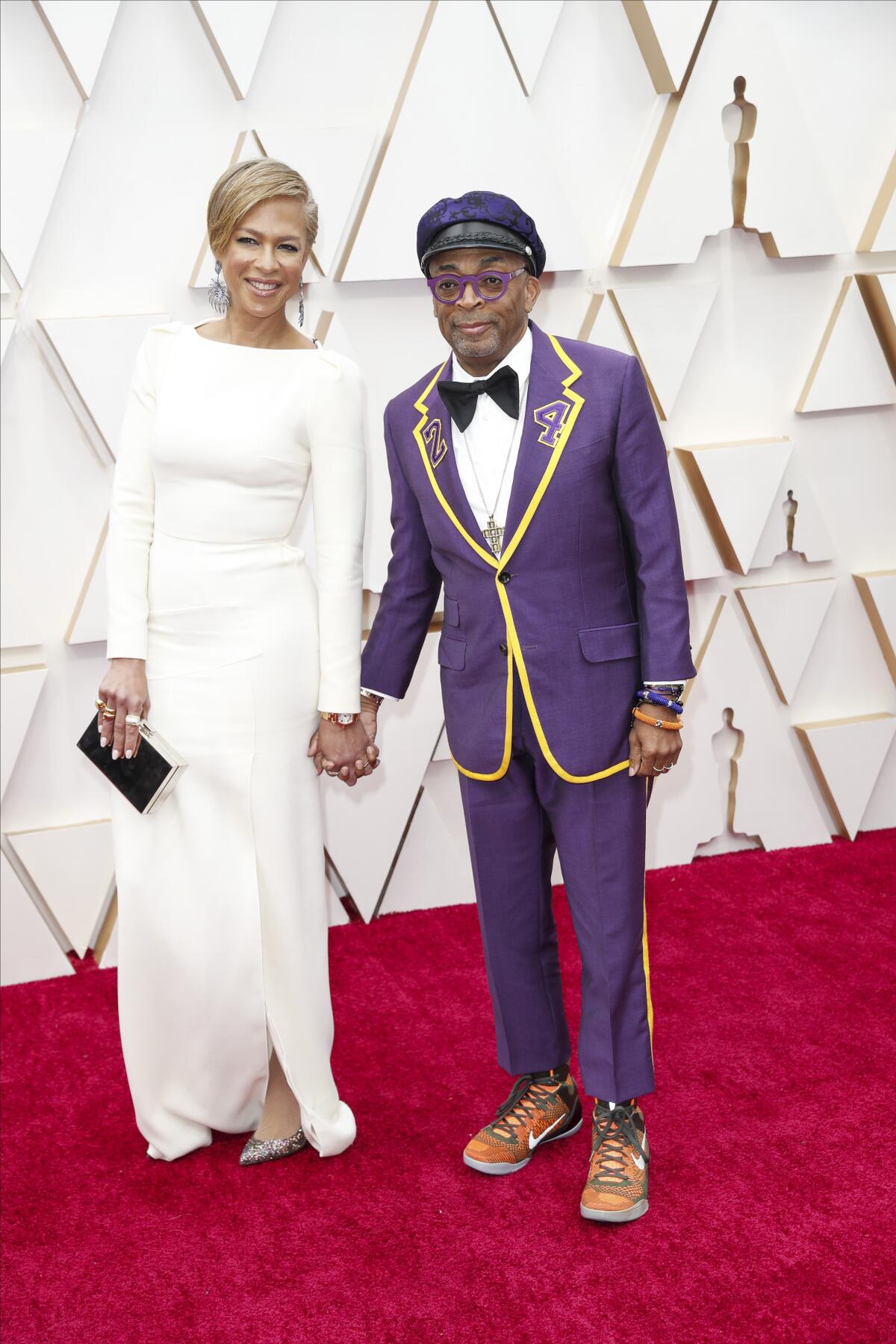 Spike Lee Honors Kobe Bryant on the Oscars Red Carpet