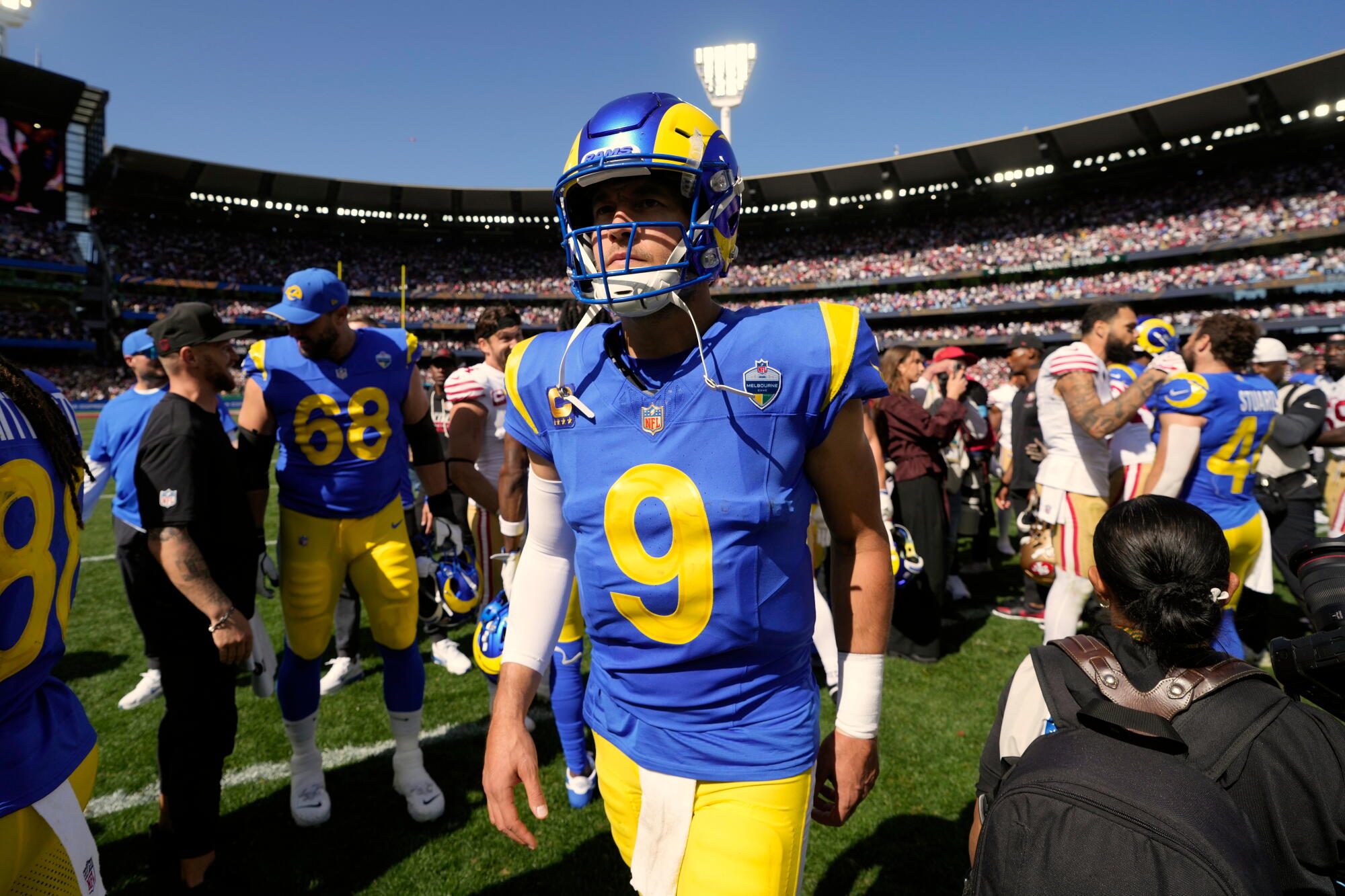 Star-studded Rams humbled by Brock Purdy, 49ers in opening loss - Los Angeles Times