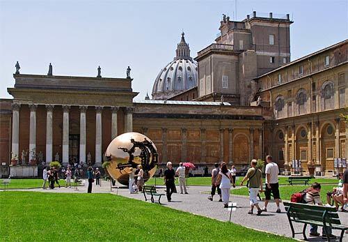 Vatican City | Pine Cone Courtyard
