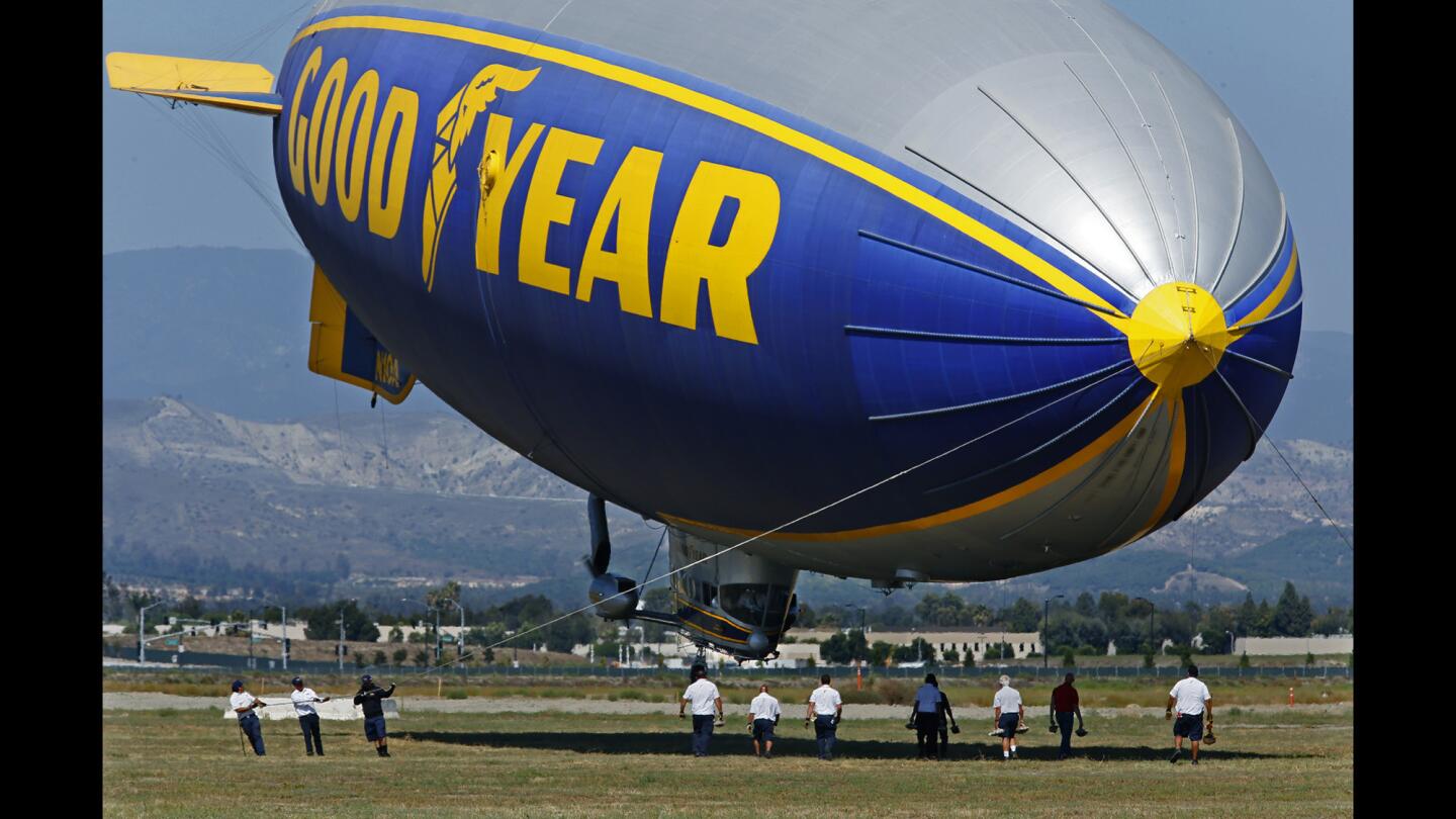 Goodyear blimp Spirit of America