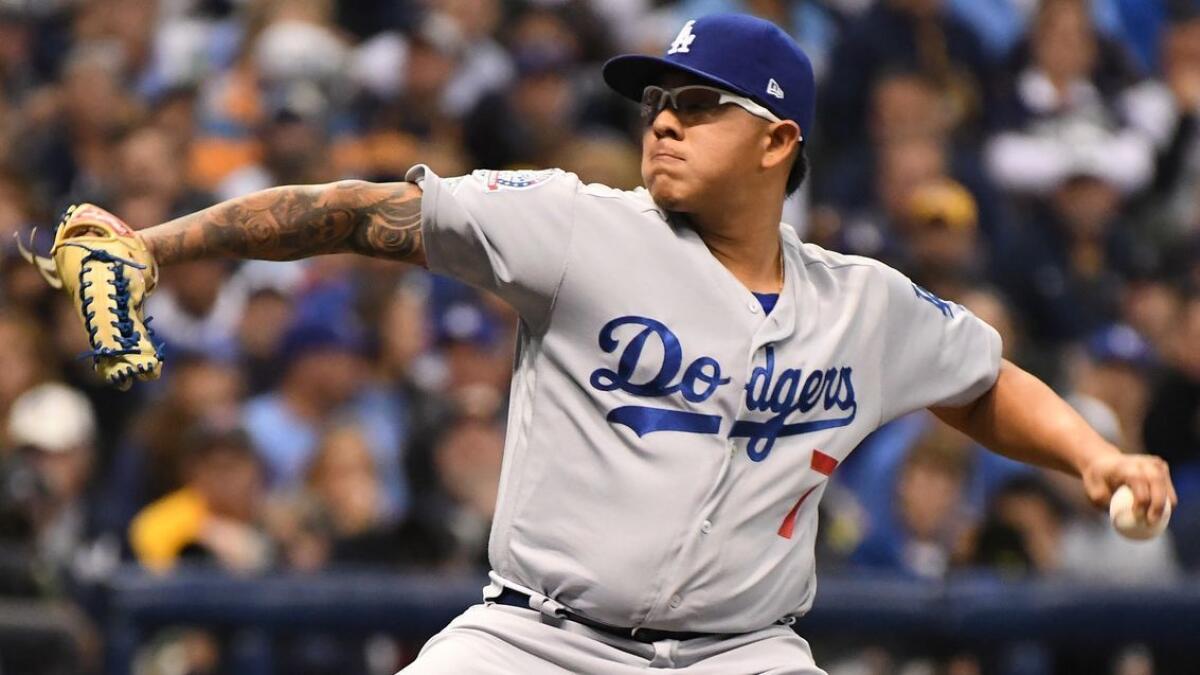 Hernández: Dodgers' Julio Urías a whole new man for 2022 - Los Angeles Times