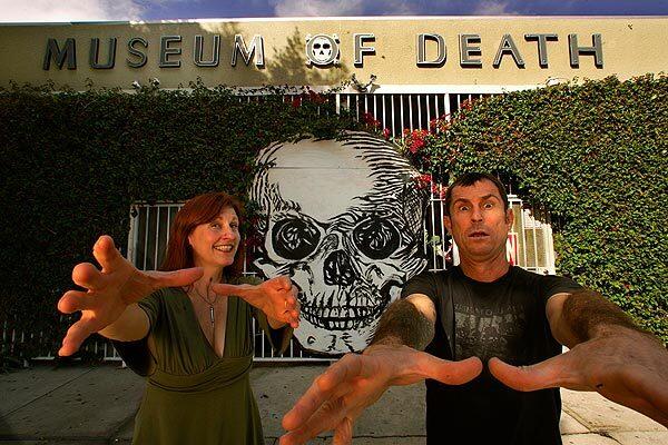 Cathee Shultz and J.D. Healy have collected the possessions of serial killers, the mummified heads of decapitated mass murderers and such things as photos of celebrity crime and autopsy scenes for years. Portions of their collection have been on display at their Museum of Death in Hollywood since the first of the year.