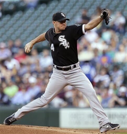 Jake Peavy pitches White Sox past Cubs in Chicago baseball series 