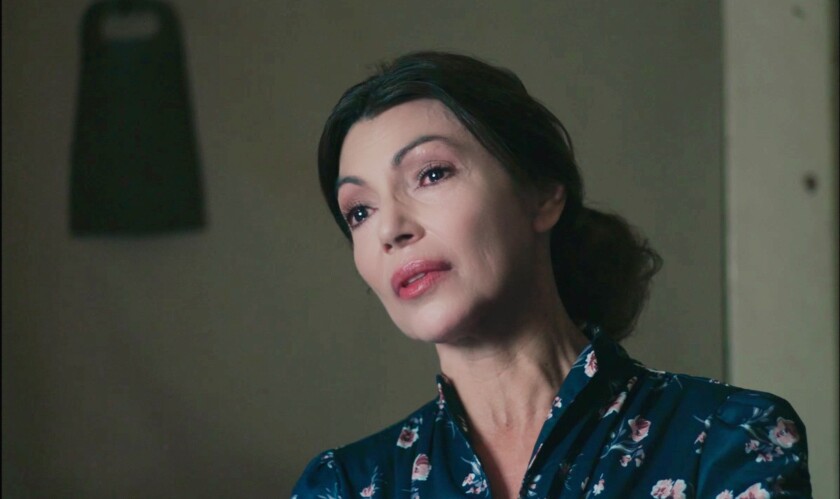 Elena Sahugan as Maria in "Paz."