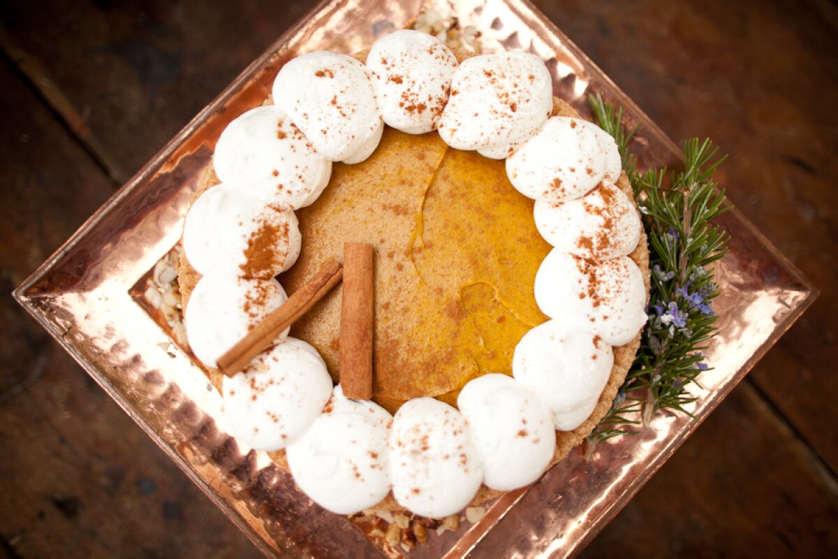 Rancho Bernardo Inn Pumpkin Pie.
