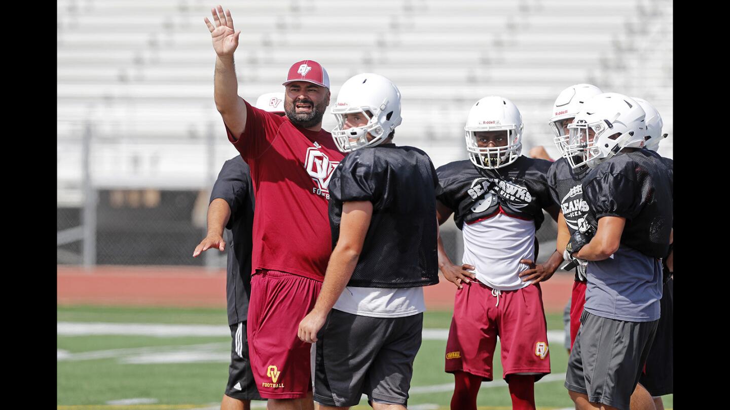 Photo Gallery: Ocean View High football practice