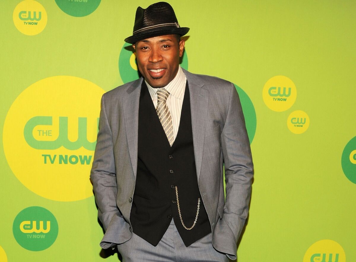 Cress Williams at the CW's upfront presentation at the London Hotel in New York.