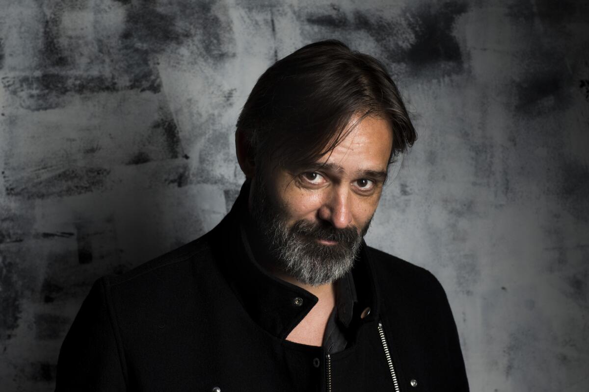 Baltasar Kormakur, pictured in the L.A. Times photo studio at this month's Toronto International Film Festival, is the director of "Everest."