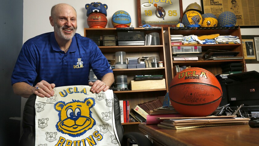 Larry Davis invented a unique cheer at UCLA basketball games more than 40 years ago.