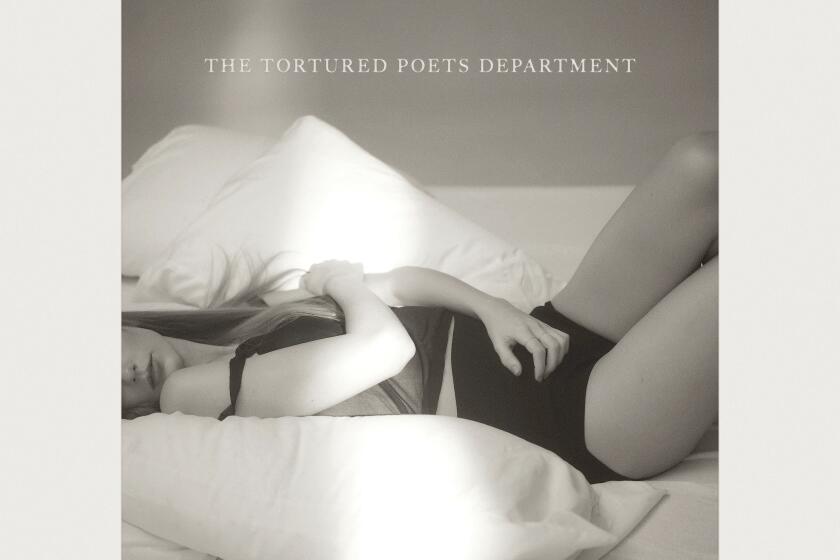 This cover image released by Republic Records show "The Tortured Poets Department" by Taylor Swift. (Republic Records via AP)