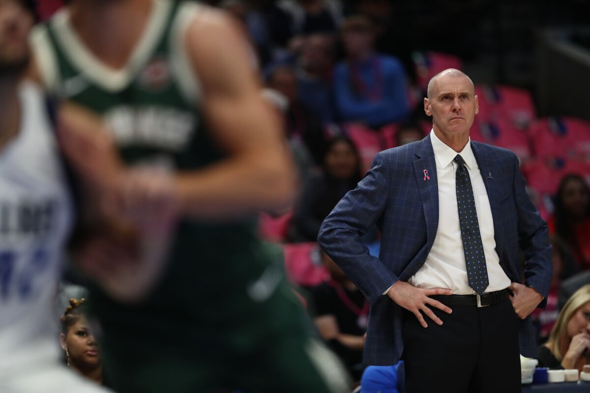 Mavericks coach Rick Carlisle looks on during a preseason game against the Bucks at American Airlines Center on Oct. 11.