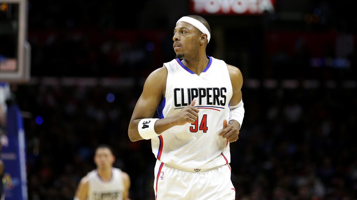 Clippers' Paul Pierce bids farewell to NBA with 'no regrets' - Los Angeles  Times