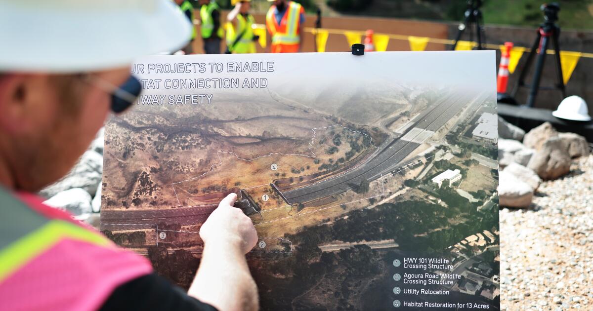 Le Wallis Annenberg Wildlife Crossing ouvrira ses portes en décembre