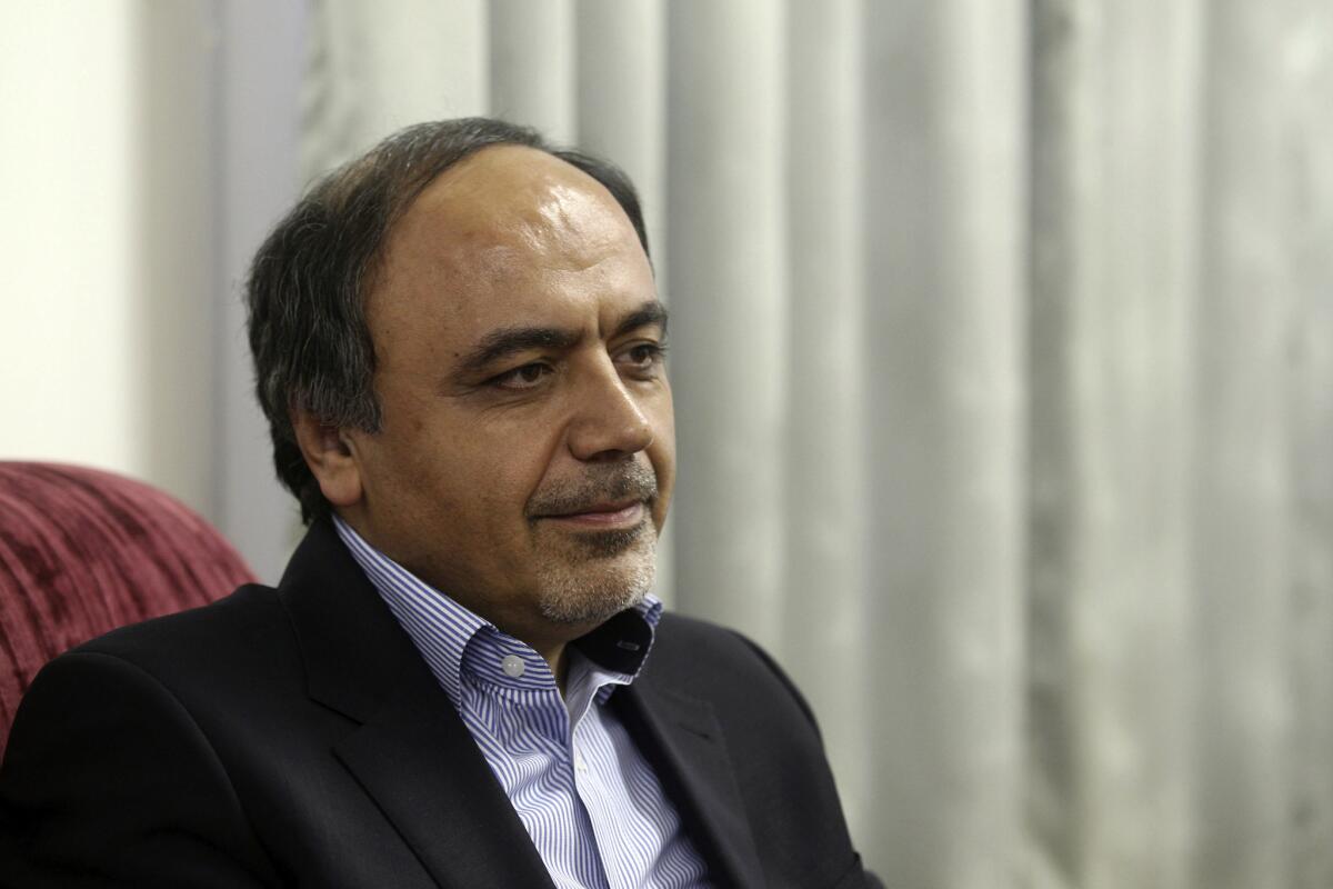 Hamid Aboutalebi, an Iranian diplomat who was recently named as Iran's ambassador to the United Nations, has been barred from receiving a U.S. visa because of his membership in a student group that took over the U.S. Embassy in Tehran in 1979.