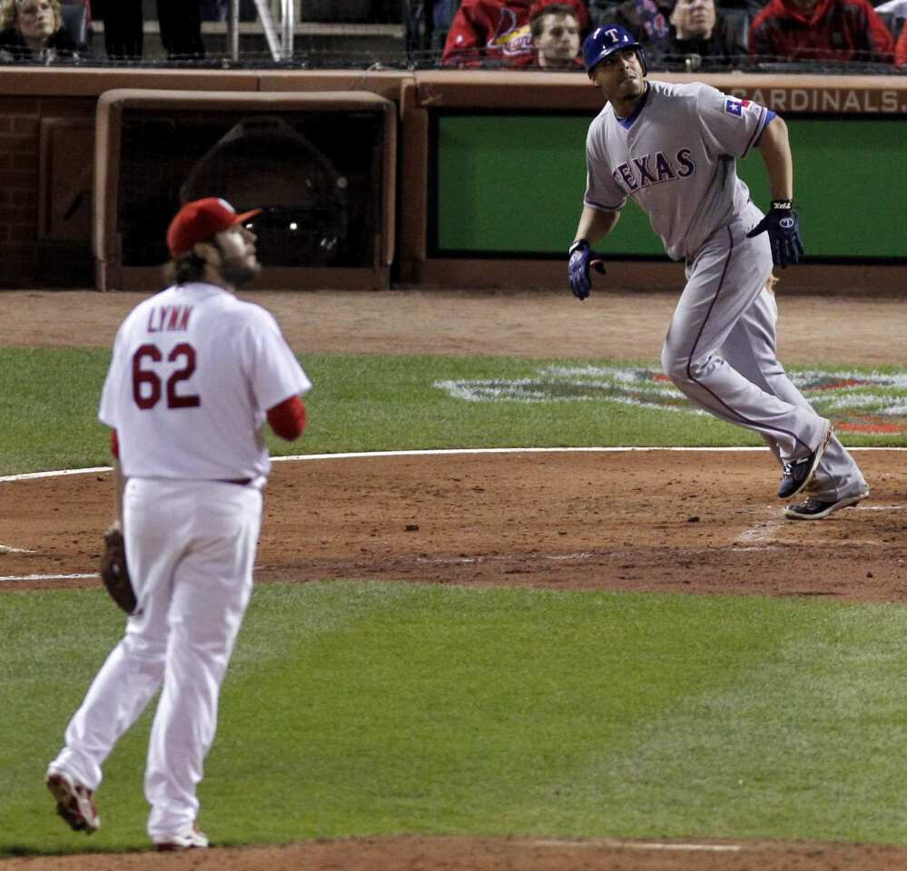 2011 World Series: Rangers vs. Cardinals - Los Angeles Times