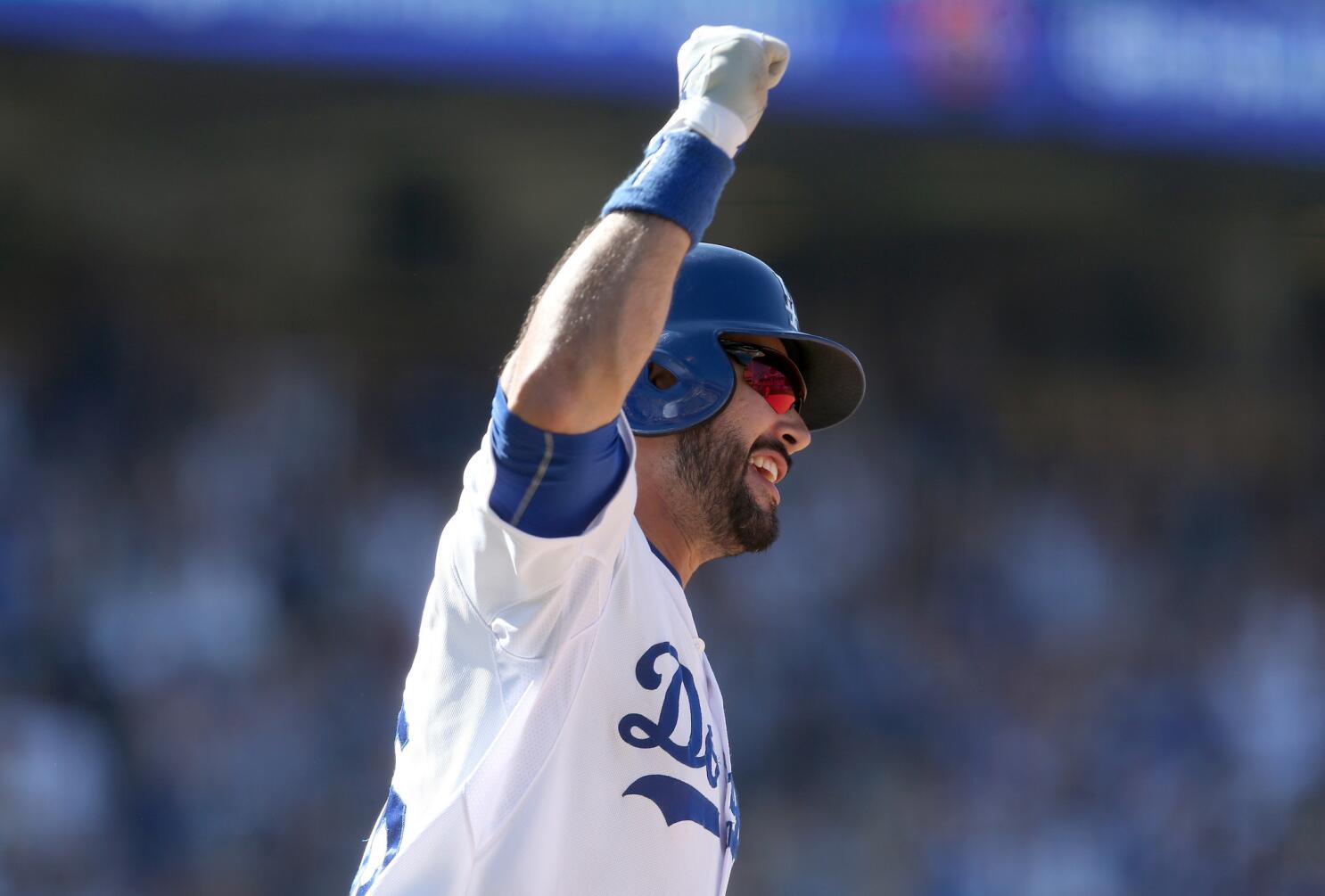 Andre Ethier's second homer gives Dodgers sweep of Angels, 5-3 - Los  Angeles Times