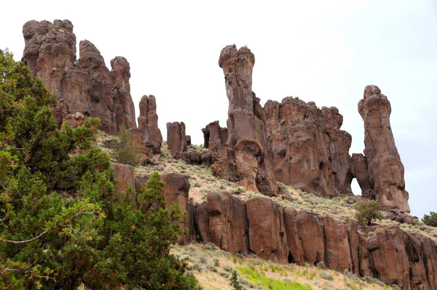 The bizarre pillars of rock are one reason to venture into the northeast Nevada wilderness area. Other draws: pristine air quality, birding and outdoor recreation.