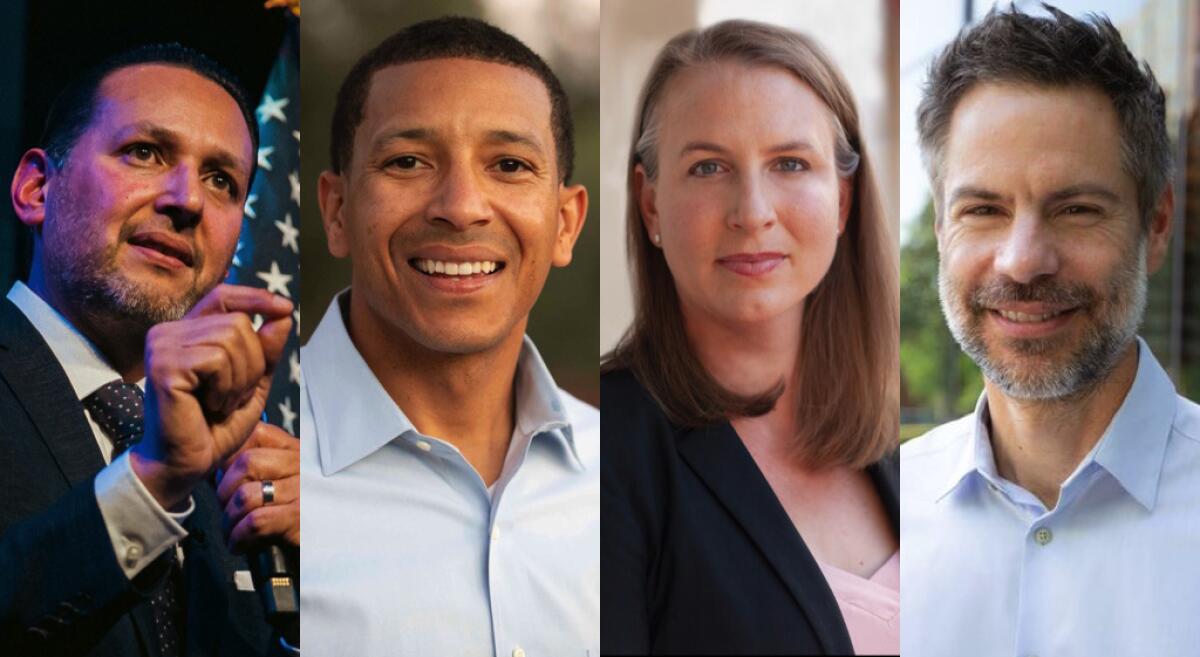 Four longshot candidates for governor. 