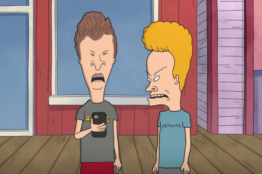 An image from "Beavis and Butt-Head Do the Universe" streaming on Paramount+