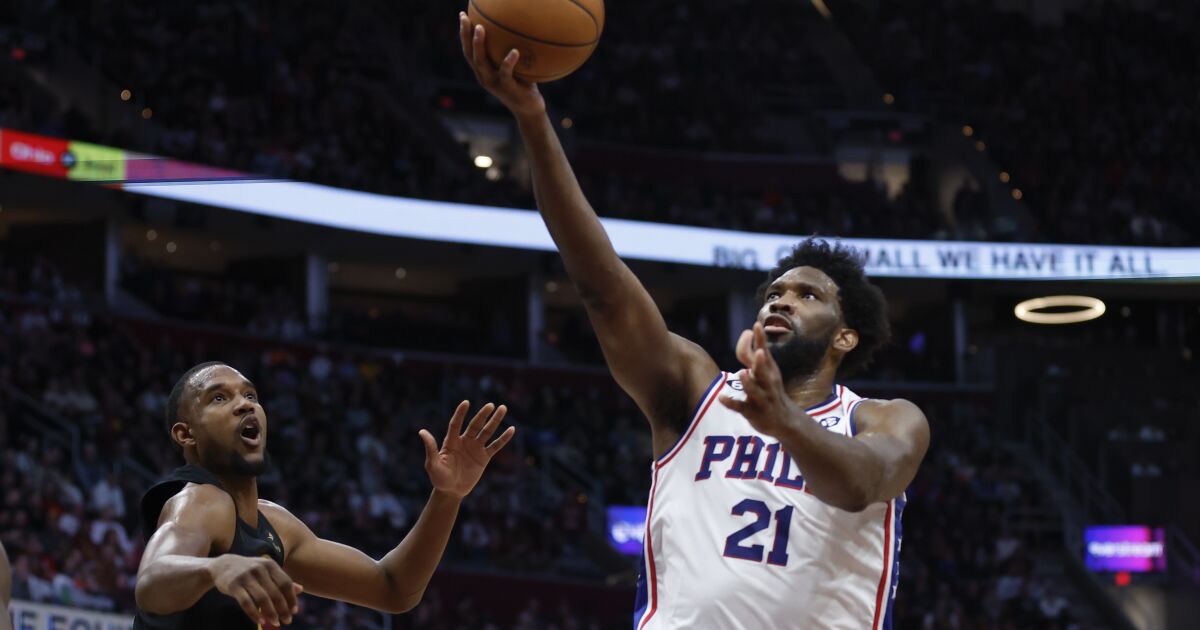 76 Lairs ha battuto i Cavaliers 118-109 con 36 punti di Embiid.