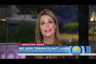 NBC fires 'Today' host Matt Lauer for 'inappropriate sexual behavior'
