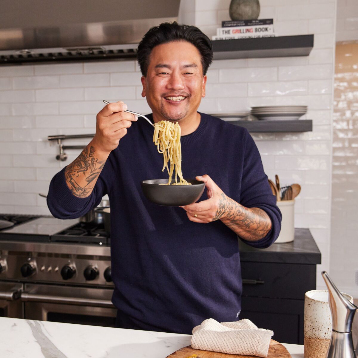 Kogi chef-founder Roy Choi recently launched a line of seasoning bases for home cooking