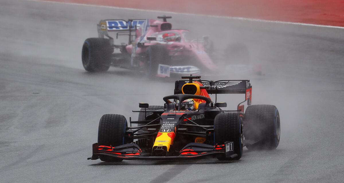 Red Bull driver Max Verstappen  