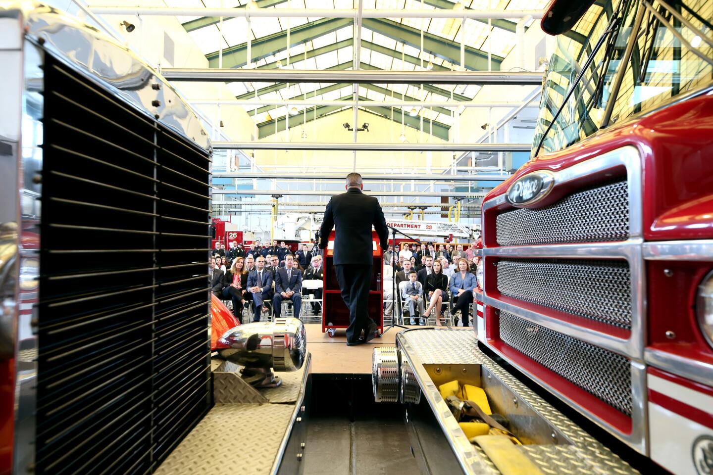 Photo Gallery: New Glendale fire chief sworn in