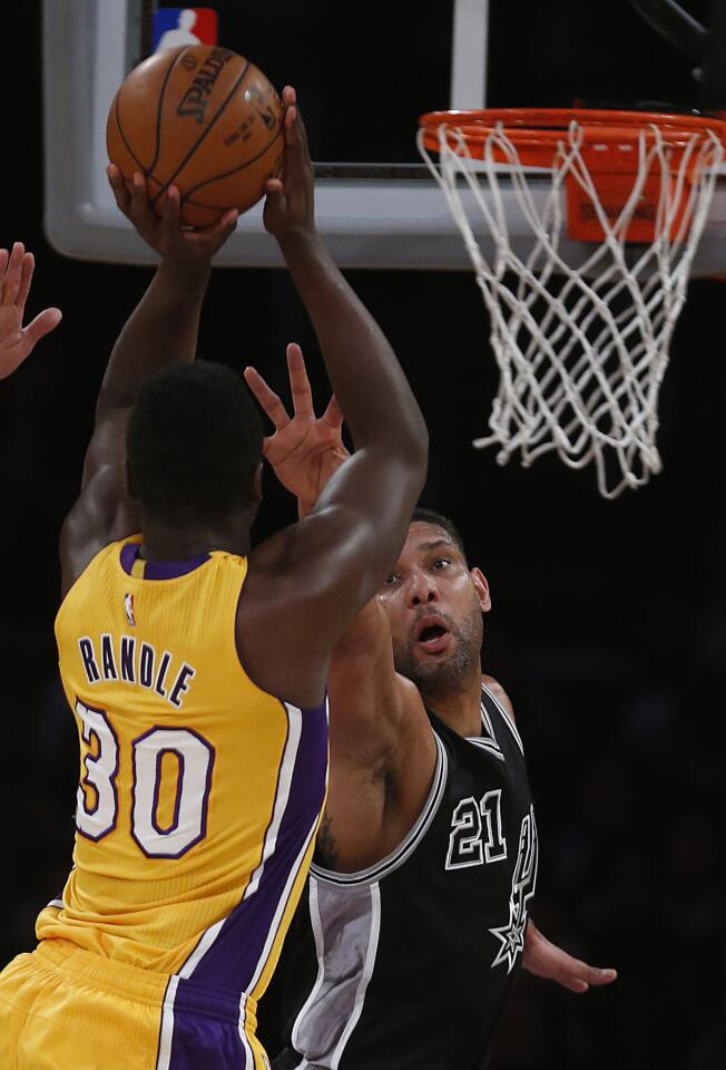 Julius Randle, Tim Duncan