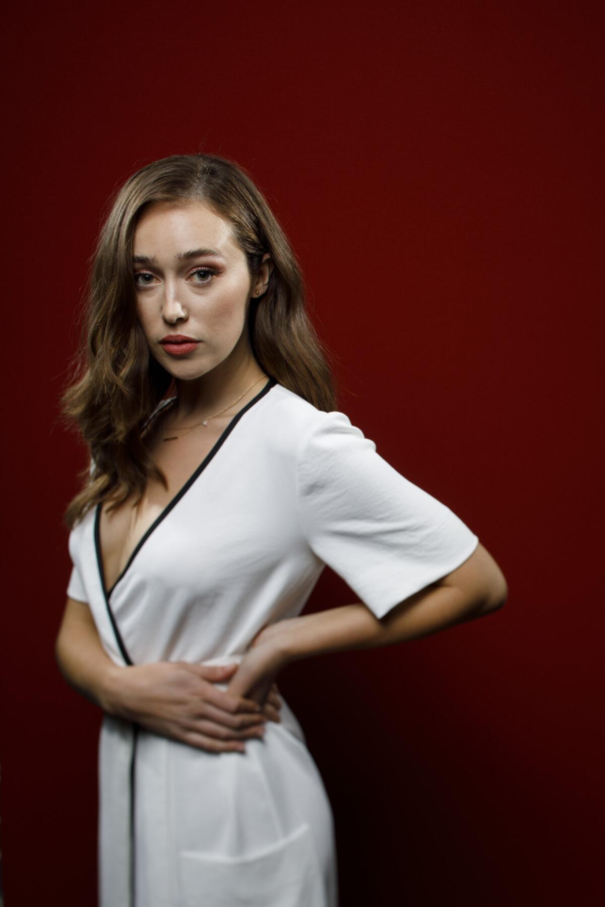 Alycia Debnam-Carey from the television series "Fear the Walking Dead."