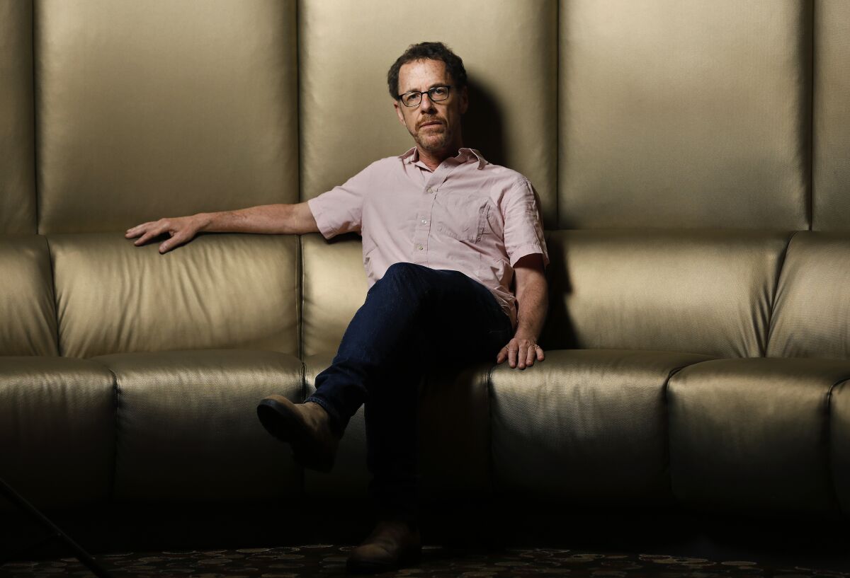 Director and screenwriter Ethan Coen, author of the new stage work “A Play Is a Poem."