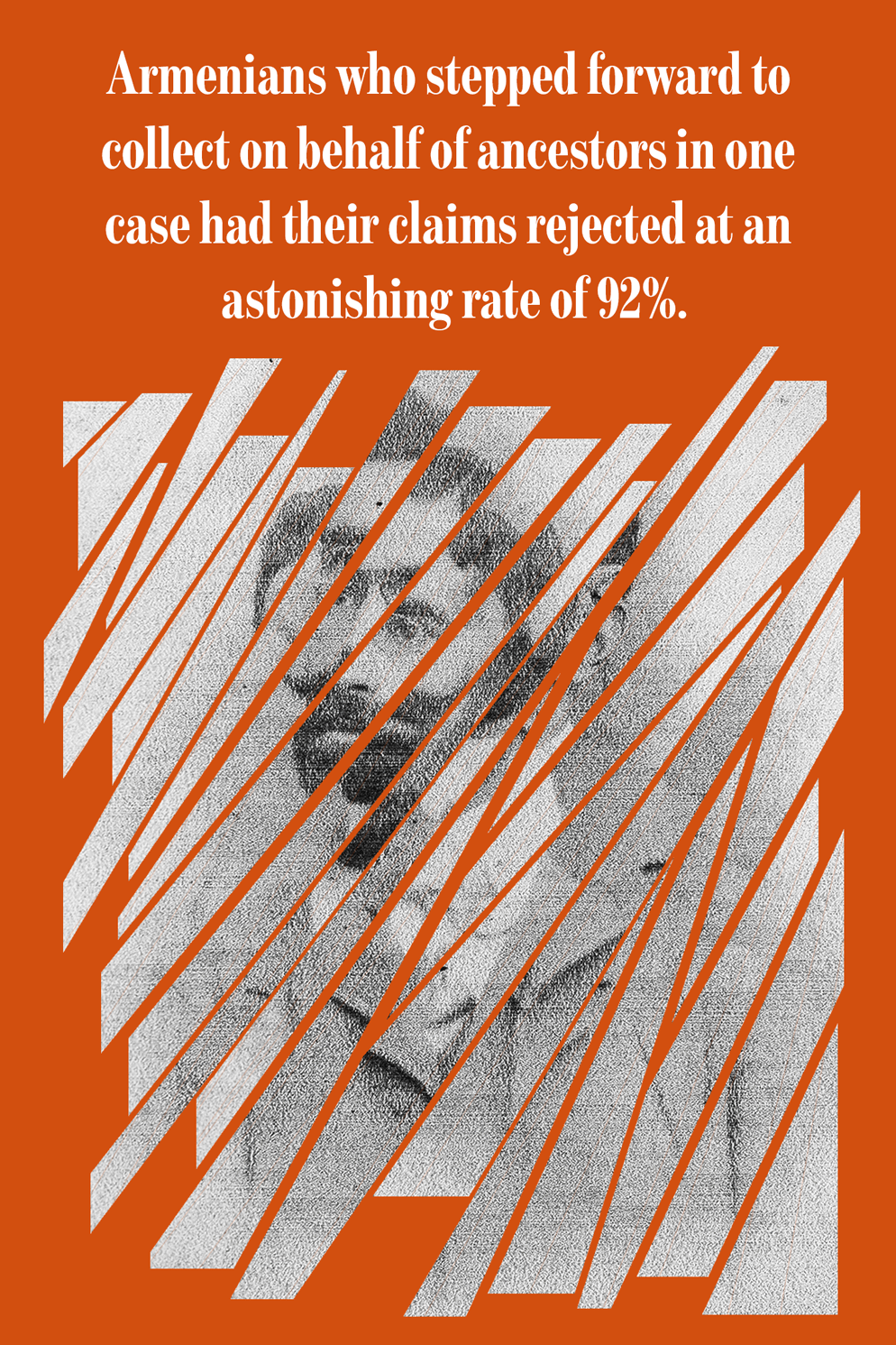 Family photo is from documents submitted by applicants in the AXA settlement case.