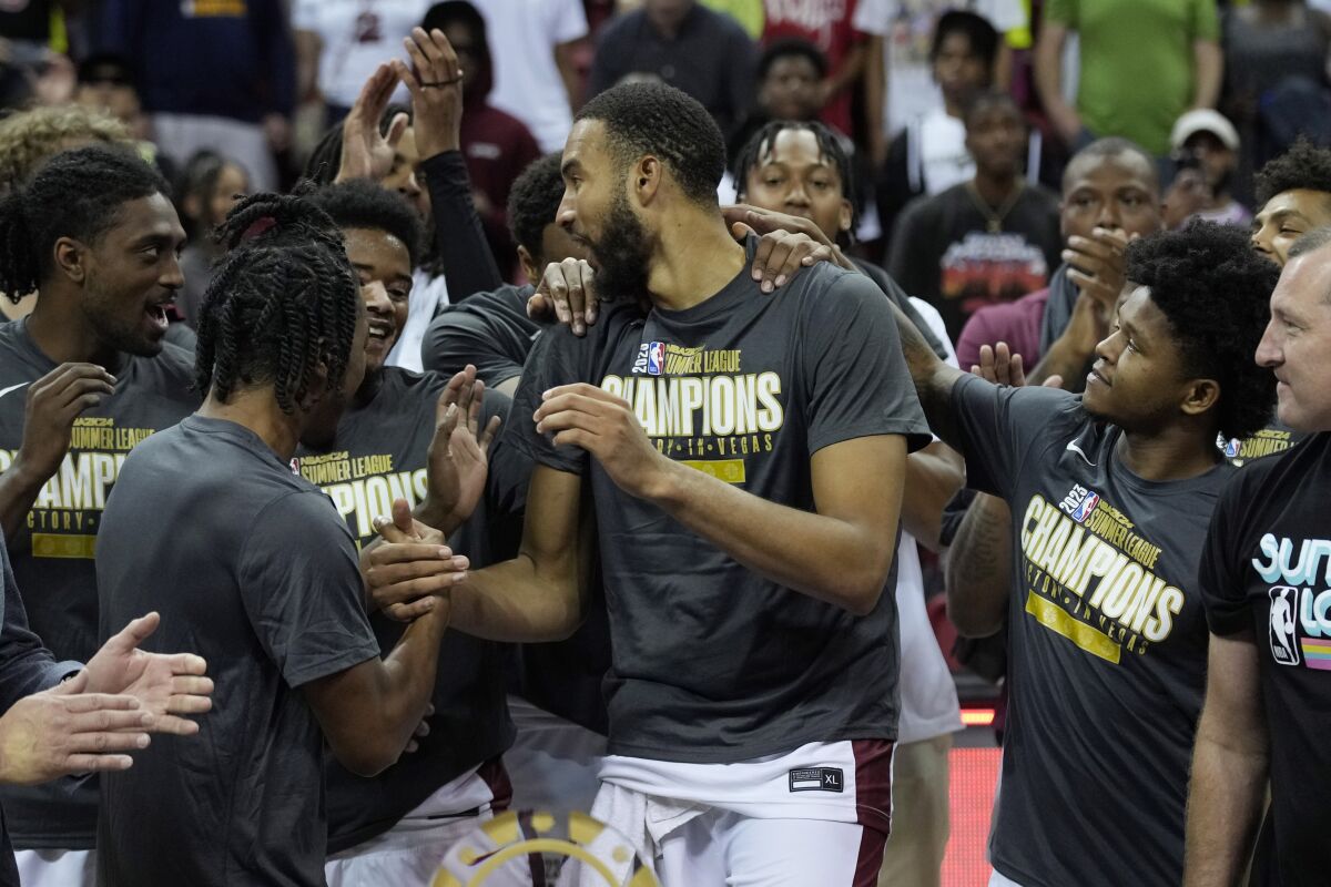 Mobley's double-double leads Cavaliers to 99-78 win over Rockets for the Summer League title - The San Diego Union-Tribune