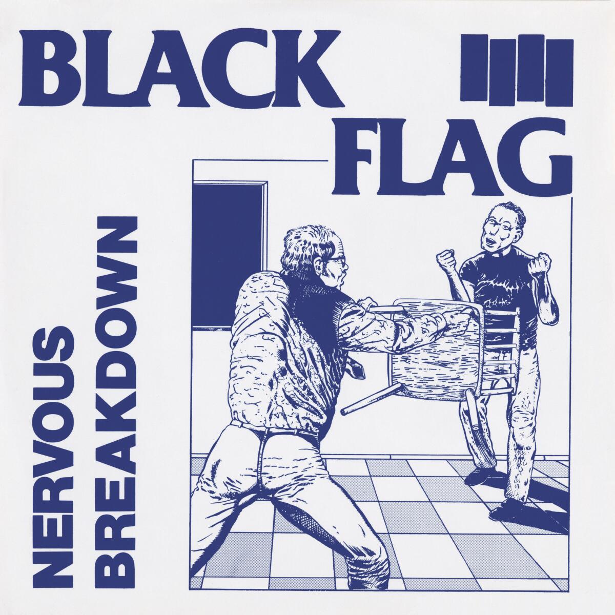 Raymond Pettibon for Black Flag's "Nervous Breakdown," 1980 (Taschen)