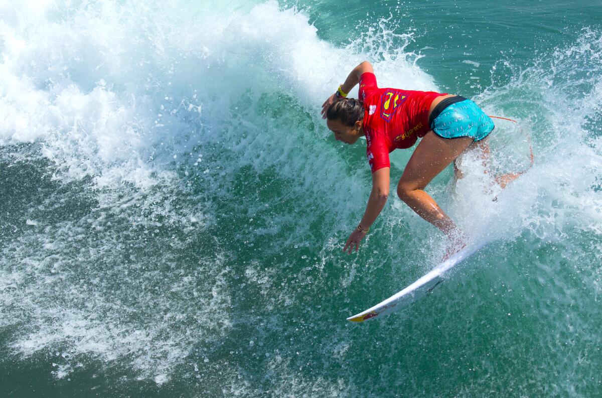 Column: Olympics spotlights female surfers at long last - The San