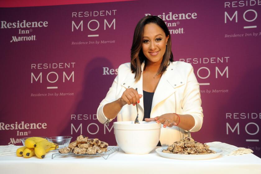 Tamera Mowry-Housley, at an event in May after being named Residence Inn's mom of the year, has welcomed a baby girl named Ariah.