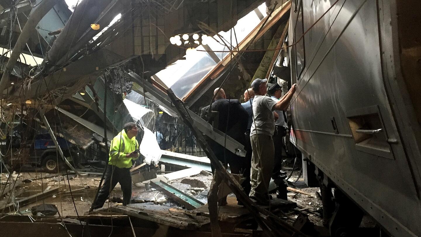 New Jersey commuter train crash
