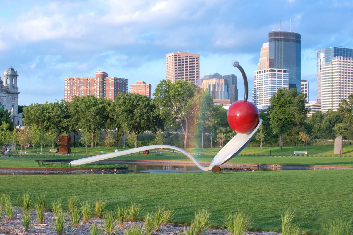 'Spoonbridge and Cherry' at the Minneapolis Sculpture Garden