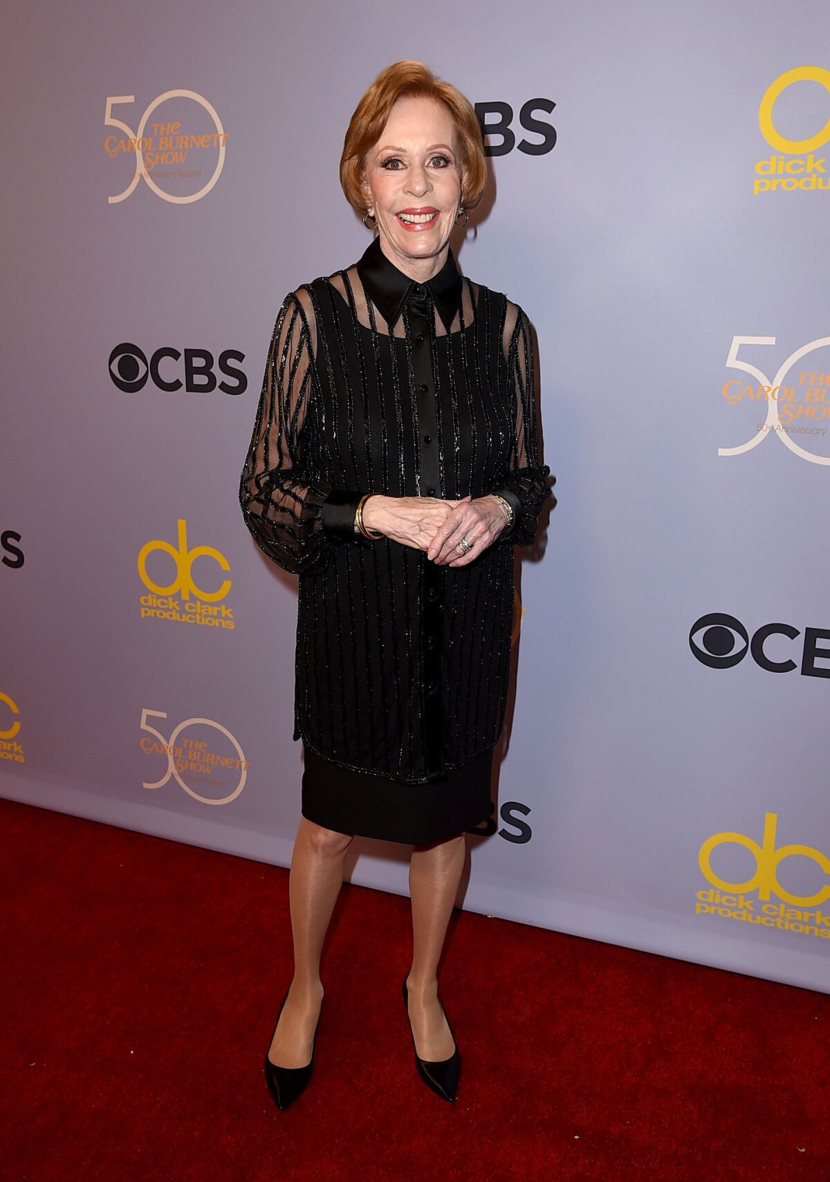 Carol Burnett at the "The Carol Burnett Show 50th Anniversary Special" at CBS Televison City on October 4, 2017 in Los Angeles, California.
