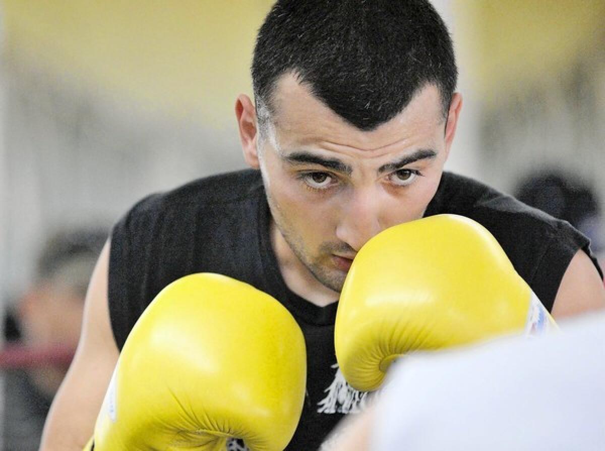Vanes Martirosyan is preparing for his World Boxing Council light middleweight final eliminator bout with Erislandy Lara.