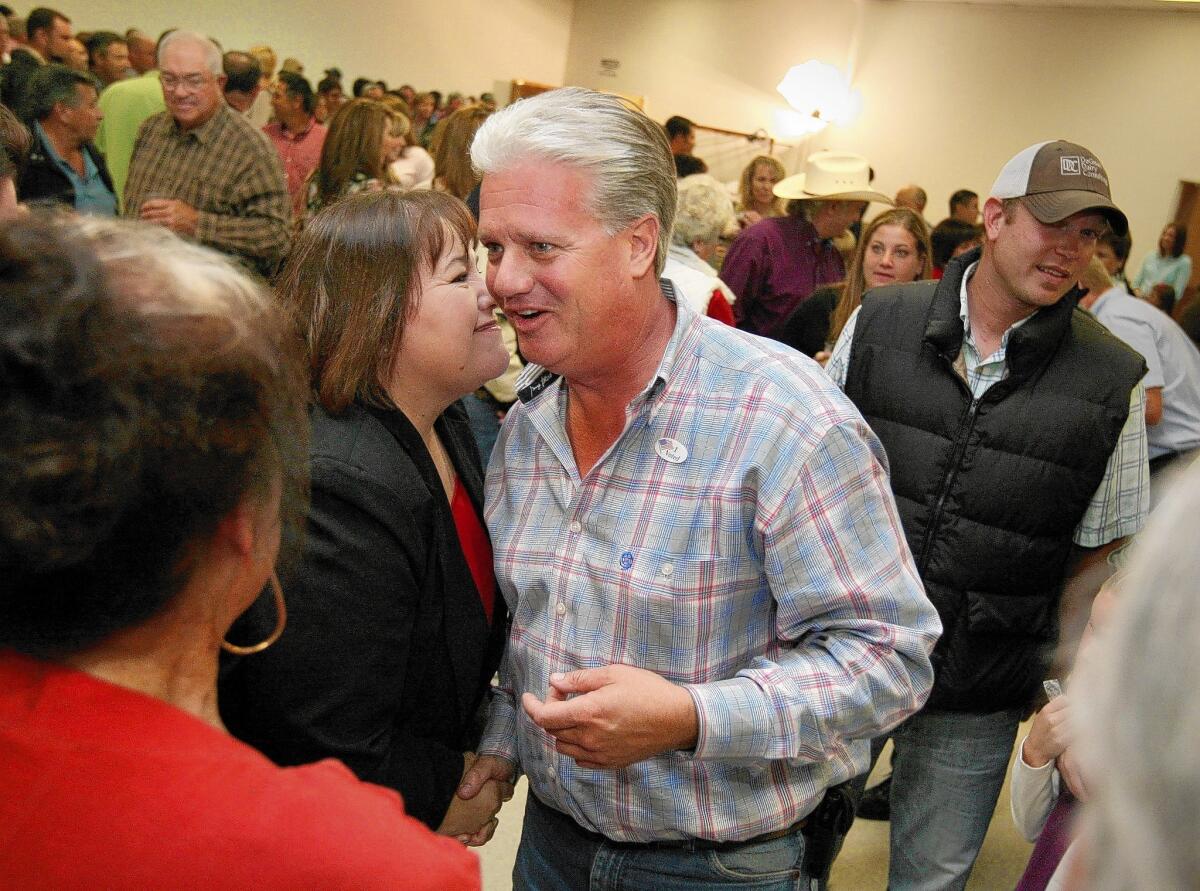 Andy Vidak, shown in 2010, scored an upset victory last year in a Senate district where Democrats have a 22-point advantage in voter registration. He sidestepped gay marriage and some other divisive issues while taking a moderate approach to immigration.