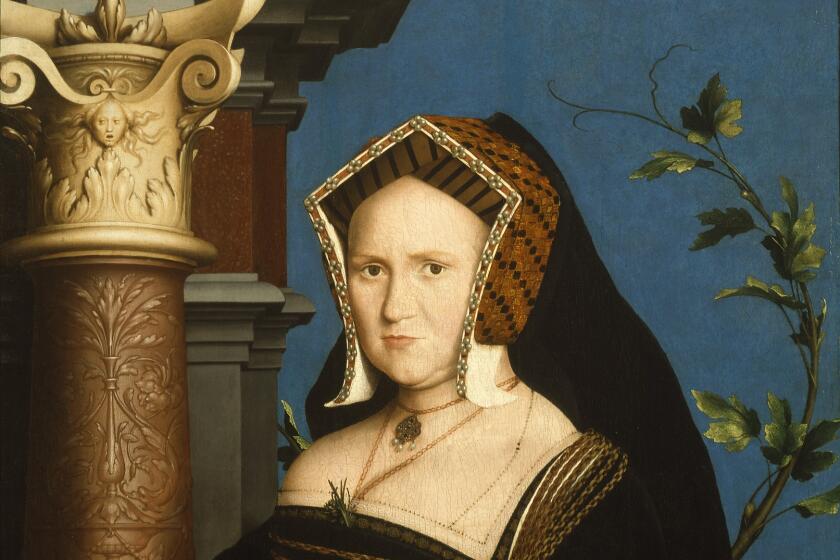 Hans Holbein the Younger, "Mary, Lady Guildford," 1527, oil on panel