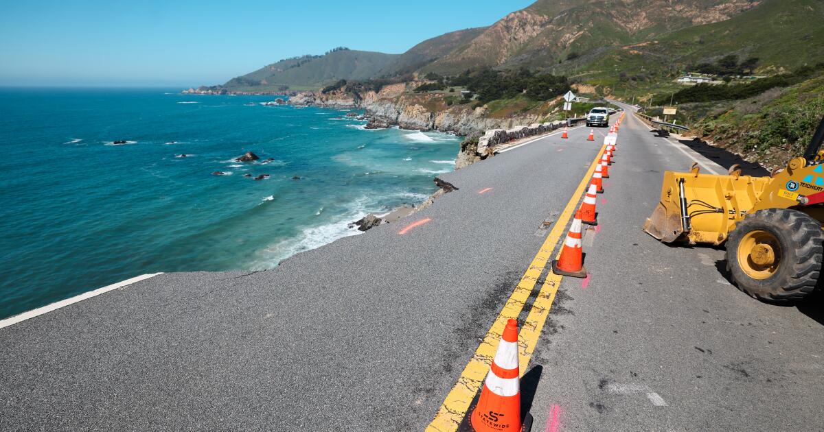 Repairs start this week on collapsed lane in Massive Sur