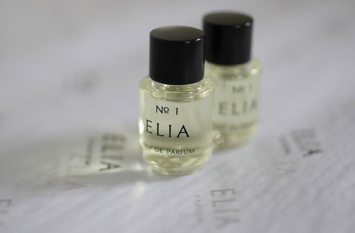 Amanda Meyer has created a new fragrance line, Elia Parfum.